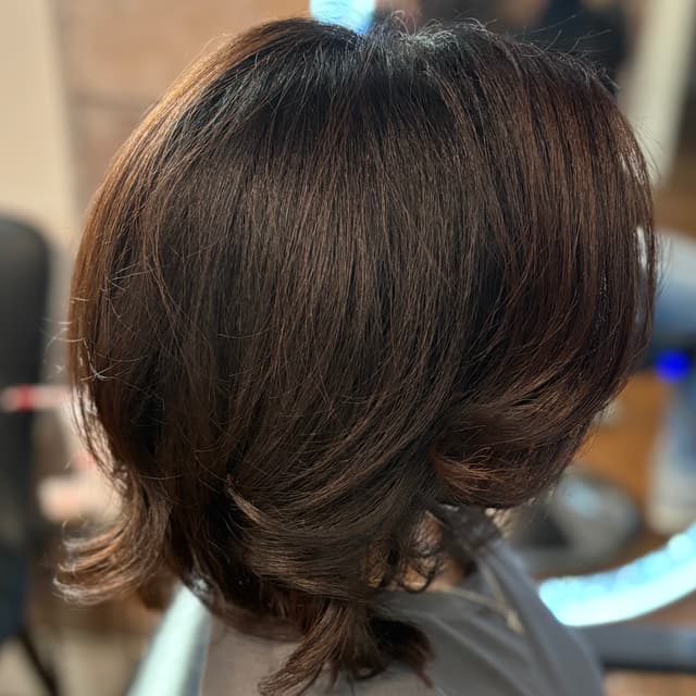 Silk press Society at Styles By Mariah J in Spring, TX